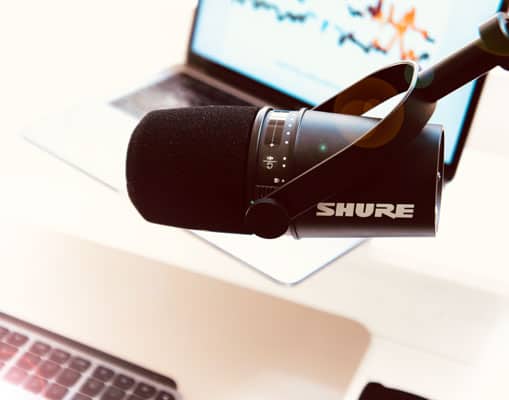 Shure MV7 Podcast-Mikrofon