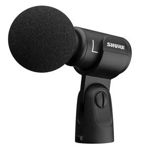 Shure MV88 plus microphone