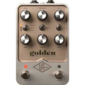 universal audio golden reverberator reverb pedal