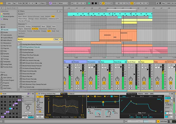 Ableton Live 12 Main View