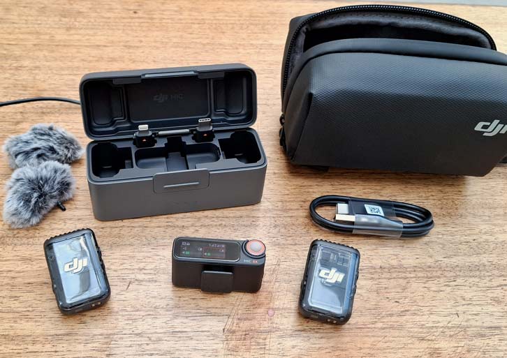 DJI Mic 2 Whats in the box DJI Mic 2 Whats in the box